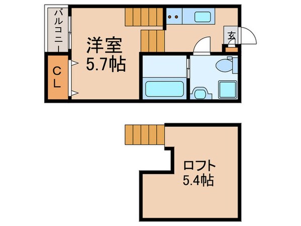 グランシエロ名古屋黄金の物件間取画像